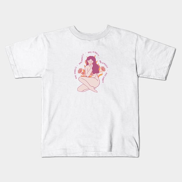 Love Myself Kids T-Shirt by YaiVargas